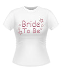 Bride to Be T-shirt with stars