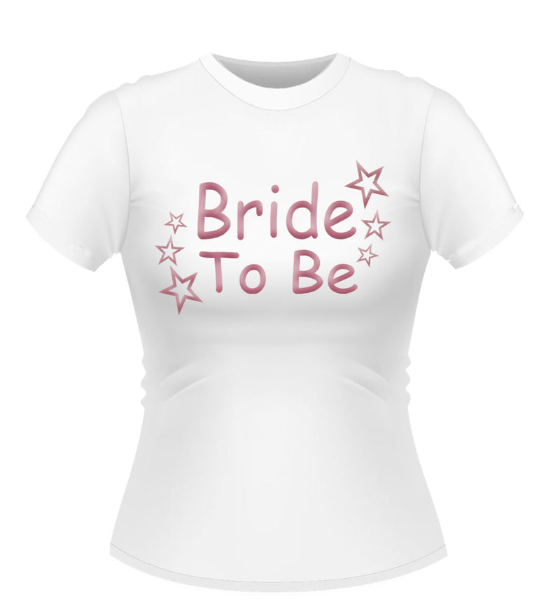 Bride to Be T-shirt with stars