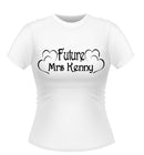 'Future Mrs' Personalised Bride to Be Tshirt