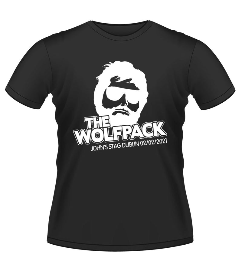 The Wolfpack Personalised Stag Tshirt