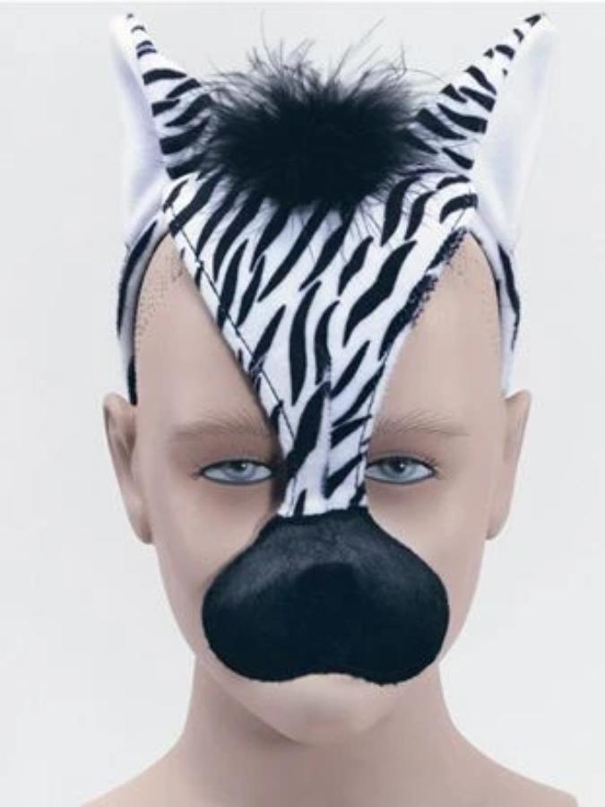 Zebra With Sound Mask