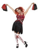 Zombie High School Cheerleader Costume